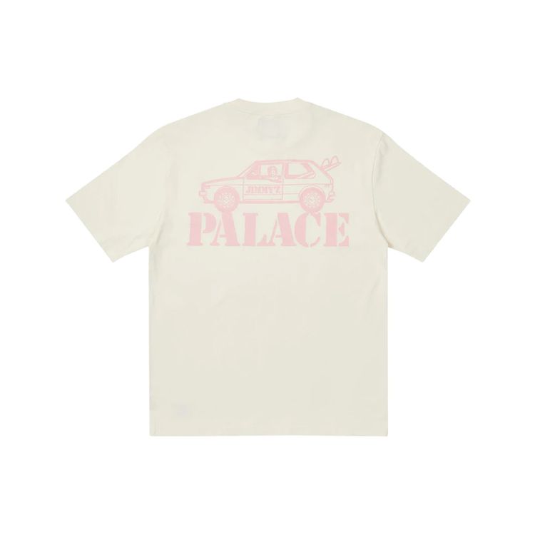 

Palace Jimmyz Washed T-Shirt White Unisex Tops P22JZTS003