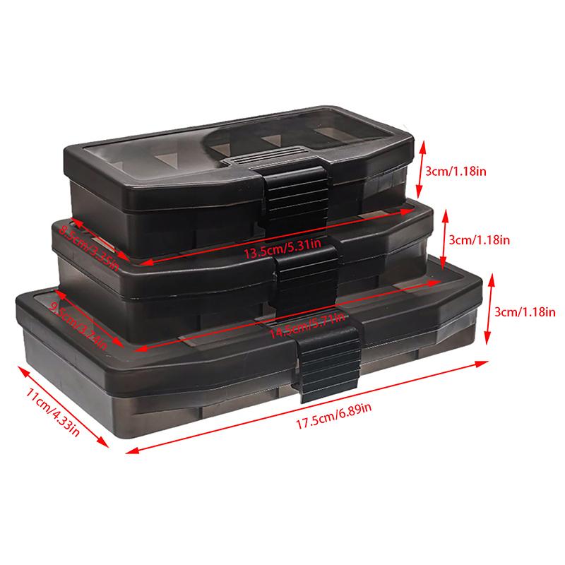 1PC Portable Fishing Tackle Box Storage for Hooks Lures Fake Bait Carp Fishing Accessories Tool Organizer