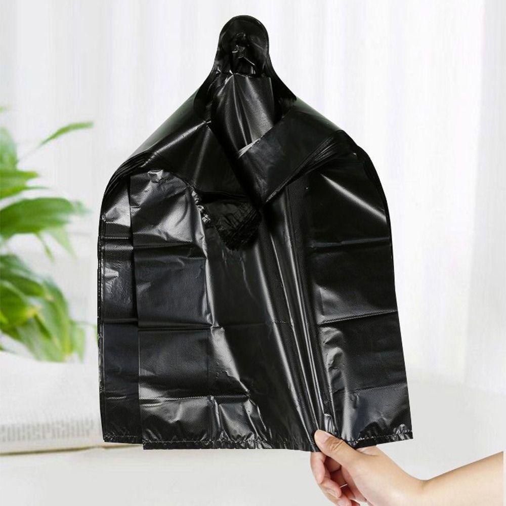 200pcs Thickened Heavy Duty Trash Bags 50*32cm Garbage Storage Bag Large Rubbish Bags  Office