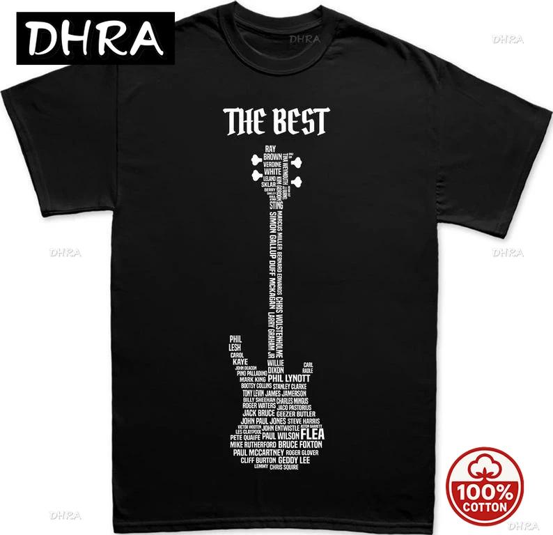 

Bass Guitar Shirt Gift for Bassist Tee with Unique Pattern T Shirt Femme for Vacation Punk Y2K Retro Printed Tee Casual Top S