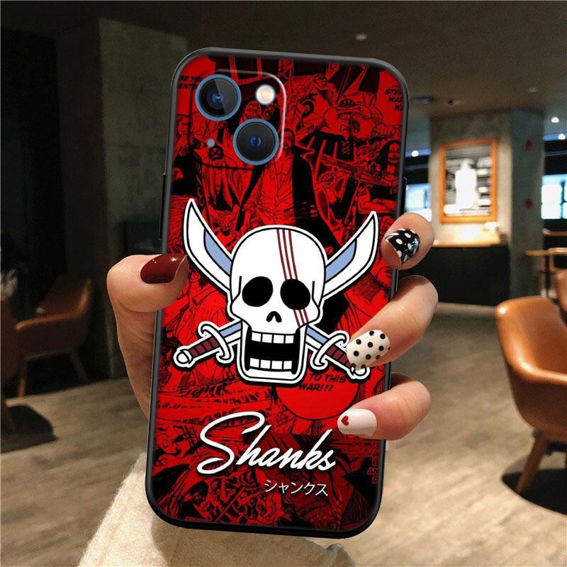 TR32 One Piece Shanks New High-End Shell Phone Case for Redmi Note 13 14 Pro+ Plus A3 A3X 13X 13C 13R 14S 14C 14R