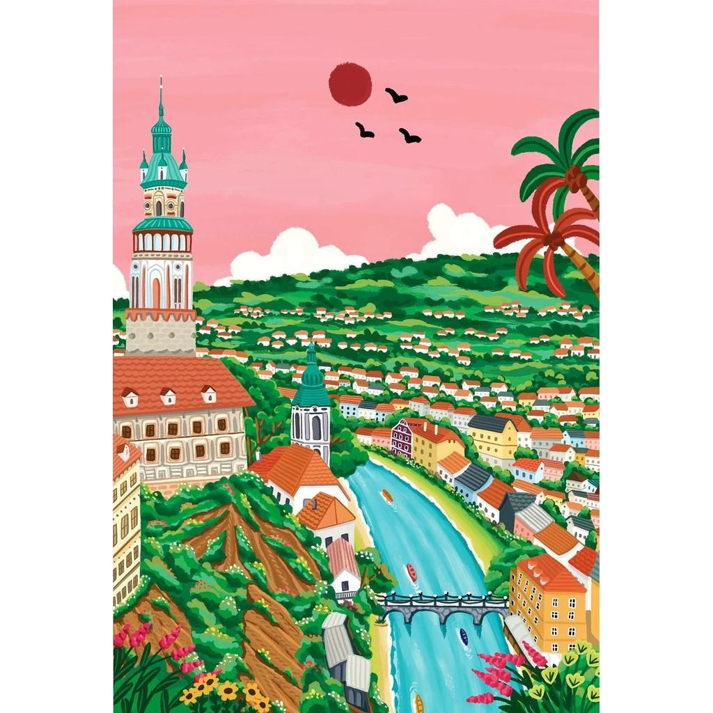 Nordisch Marokko Marrakesch Kappadokien India Gate Reise Stadt Poster Landschaft Leinwand Wandkunst für Wohnzimmer Heimdekoration