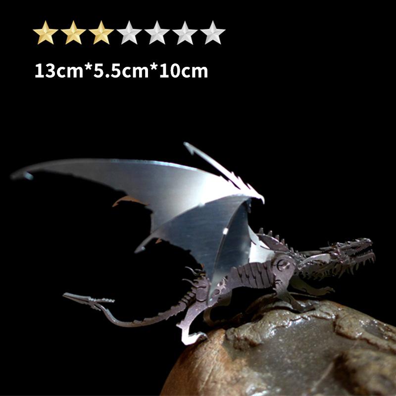 3D Metal Scorpion Jigsaw Puzzle - Mechanical Assembly Toy for Kids