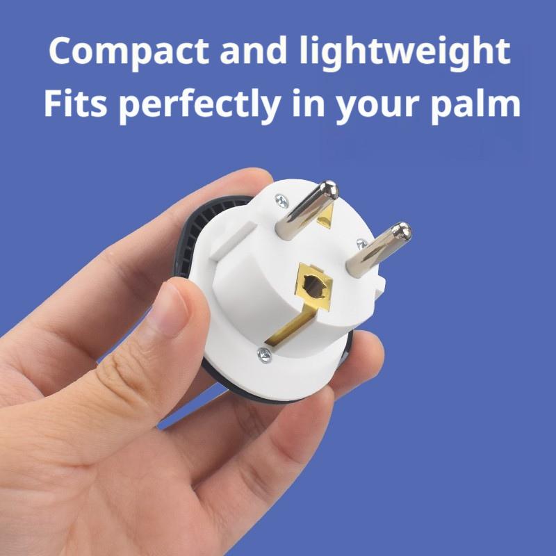 1PCS EU Plug Adapter Universal Input Socket Converter US UK AU CN to European Outlets Adapter Electric Socket Outlet CN to EU