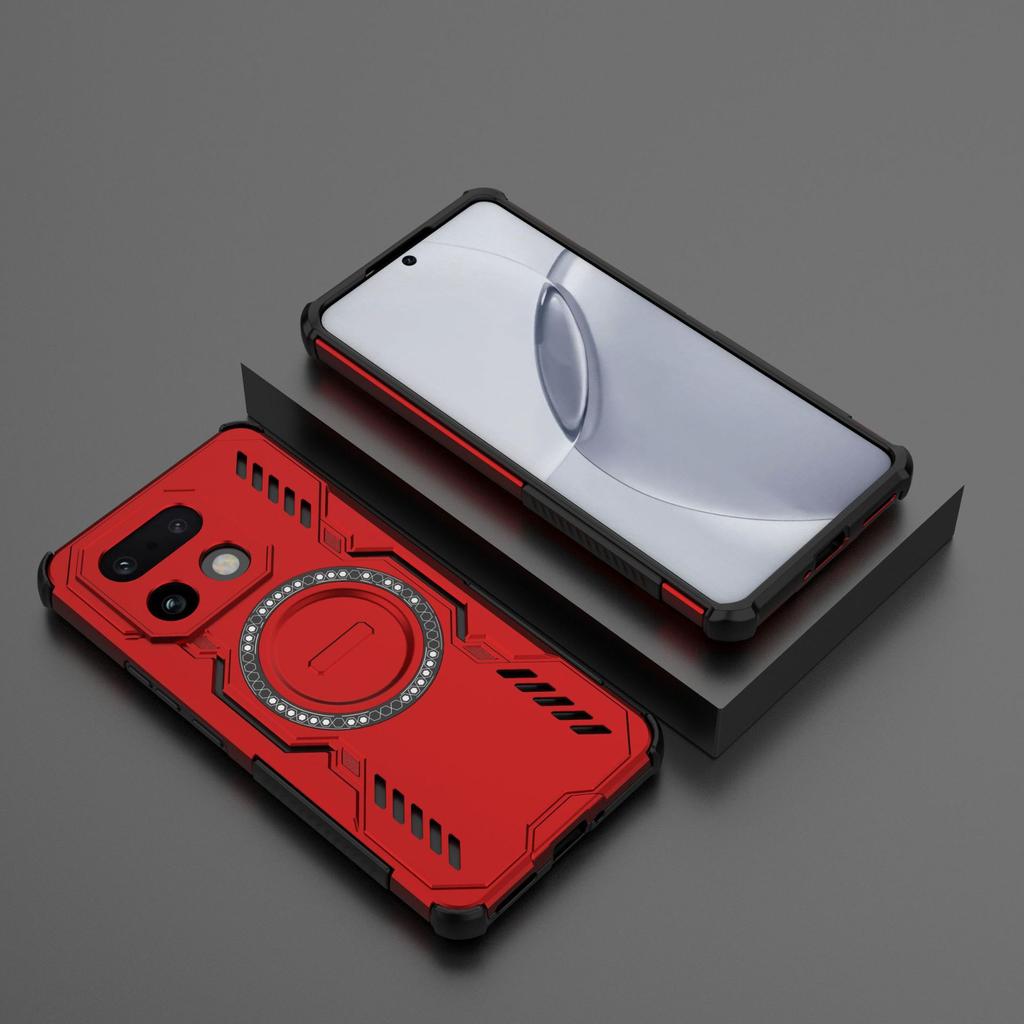 For Oppo Realme 16 Pro Plus Magnetic Phone Case, Strong Magnetic Heat Dissipation Phone Case Cover for Oppo Realme 16 Pro Plus