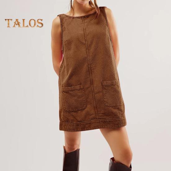 Женское платье с карманами — фото 9