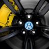New 56mm Emblem Wheel Center Hub Caps Stickers Car Rim Cover Accessories For Volkswagen CC Golf 6 7 GTI Tiguan Passat B5 B6