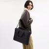 Coach Ethan Large Brief In Signature Canvas Gunmetal Charcoal Black
