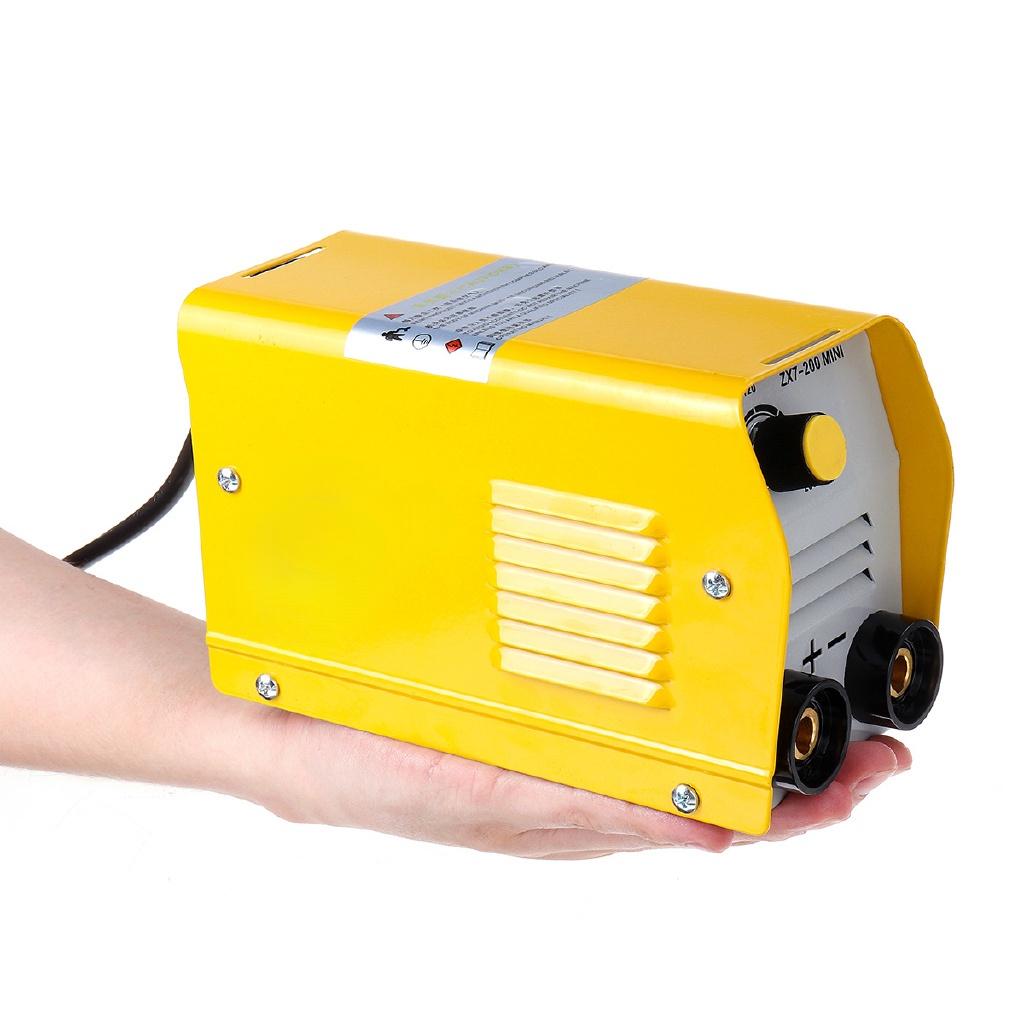 220V ZX7-200 Portable Mini Electric Arc Force Welding Machine With Insulated Electrode Inverter Welders