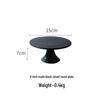 Ceramic High-Footed Afternoon Tea Dessert Stand and Tray
