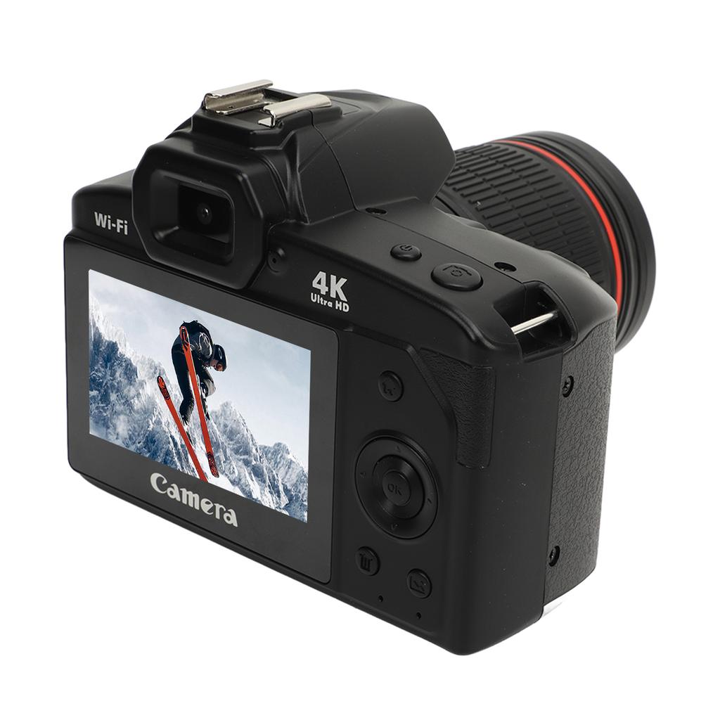 4K 64MP HD Night Vision Digital Camera 3in IPS Color Display WIFI Digital Camera 16X Digital Zoom 120 Degree Wide Angle
