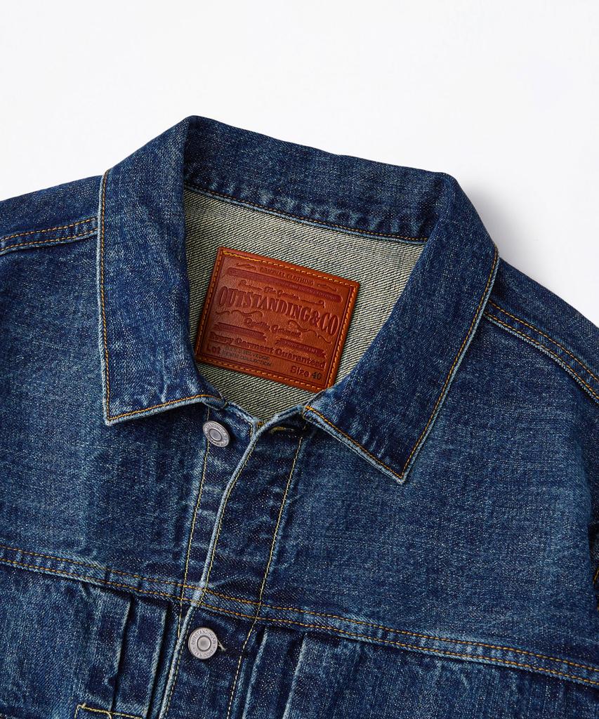 OUTSTANDING Selvedge Denim 2Nd Jacket_Medium Blue