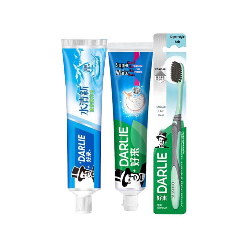 Darlie Mint & Whitening Toothpaste Set with Toothbrush