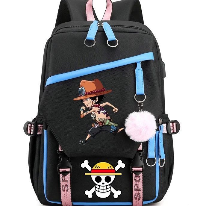 One Piece large-capacity student backpack 7525