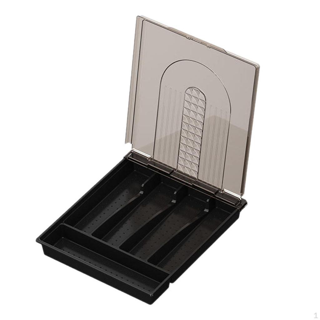 5 Slot Utensil Holder for Kitchen Cutlery Storage