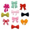 Set of Bowknot PVC Soft Rubber Shoe Flower Buckle and Strap Accessories