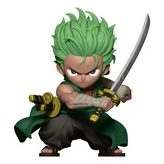 

Фигурка Зоро в стиле Q из One Piece: Аниме Периферия и Трендовые Игрушки