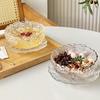 Wuhe European Glass Dessert Bowl and Plate Set