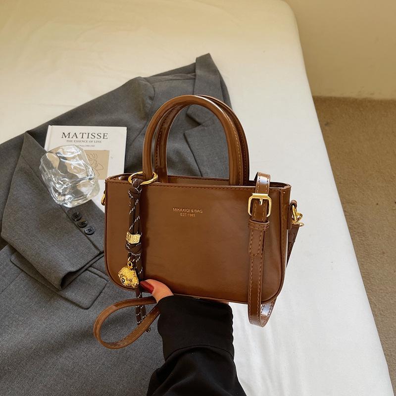 

Женская ретро-сумка через плечо в корейском стиле Without Pendant дубильная кора