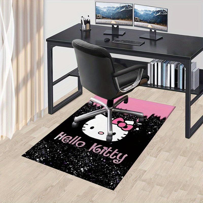 

1pc Sanrio Hello Kitty Mermaid Printed Office Carpet Rectangle Rug Under The Table,Perfect Room Decor for Living Room, Bedroom, Kitchen, Non-slip Floo 60cm by 90cm