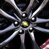 4Pcs 56mm Car Wheel Hub Cap Metal Emblem Sticker Accessories For Chevrolet Cruze Captiva Sonic Malibu Camaro Colorado Corsa Volt