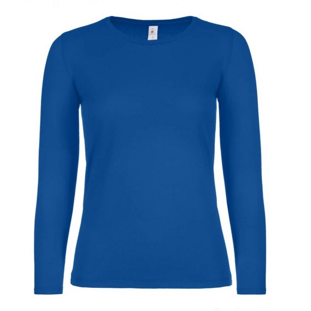 B&C Womens/Ladies #E150 Long-Sleeved T-Shirt