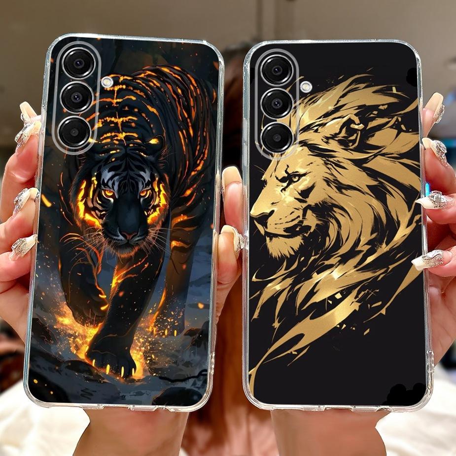 For Samsung Galaxy A17 5G Case SM-A176B New Cat Butterfly Painted Cover Soft Slim Phone Case For Samsung A17 A 17 5G Fundas Bags