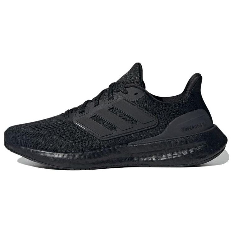 Adidas Pureboost 23 Wide Unisex Running Sneakers Core Black Carbon IF4840 36 чёрный