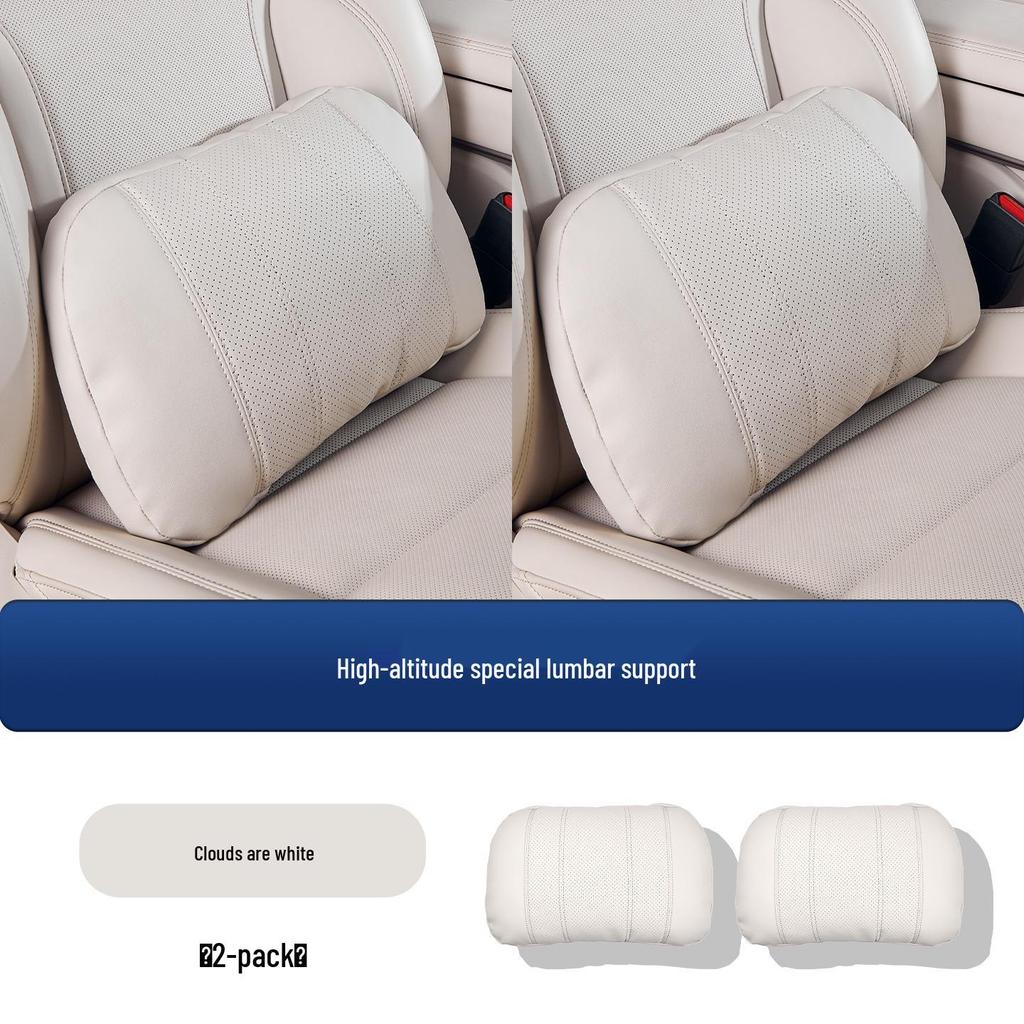 Compatible Wey Gaoshan 7/8/9 Headrest & Lumbar Support Pillow for Car Interior Neck Protection