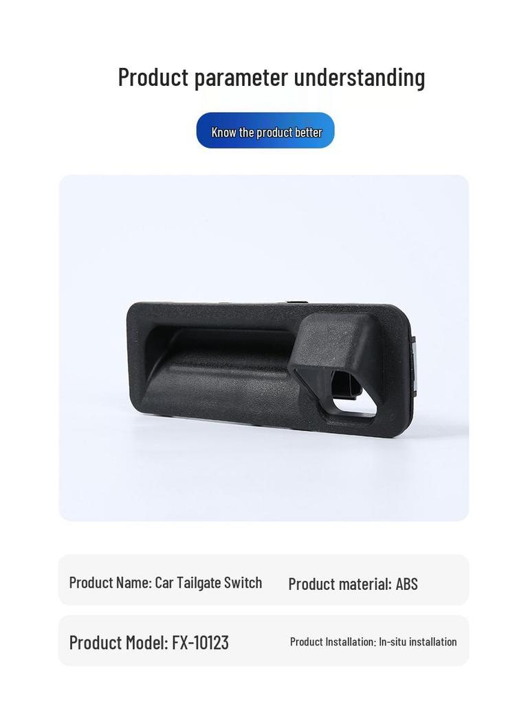 Suitable Tailgate Switch Bracket for 2020-2022 Hyundai Sportage (81260-D3510) Accessories.