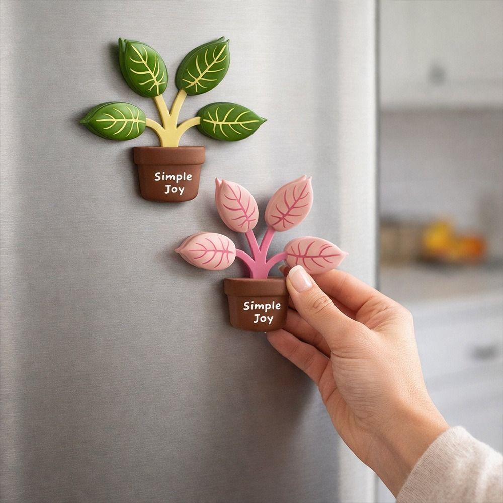 Plant Sealing Clips Portable Packaging Bag Sealing Clips New Refrigerator Magnets