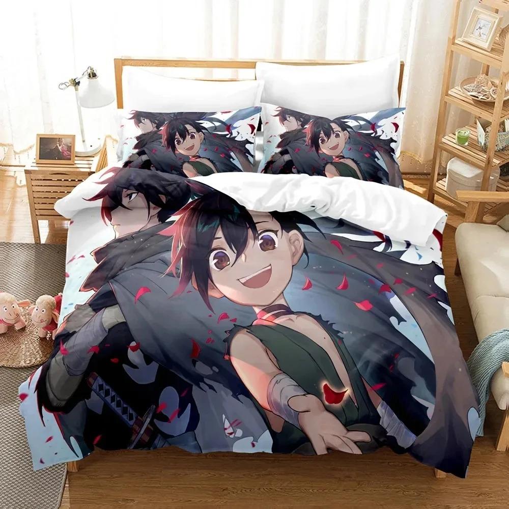 3D Print Anime Dororo Bedding Set Twin Queen Size Duvet Cover Pillowcase for Boys Girls Adult Fashion Home Textile