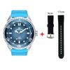 NORTH EDGE TRITON Solar Powered Dive Watch Japan MIYOTA Movt Quartz Watches For Men 316L Stainless Steel Case Waterproof 300M