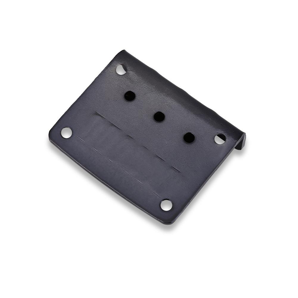 Ponte Fisso a 3 Corde Durevole Parti di Ricambio per Chitarre Elettriche Cigarbox(Nero)