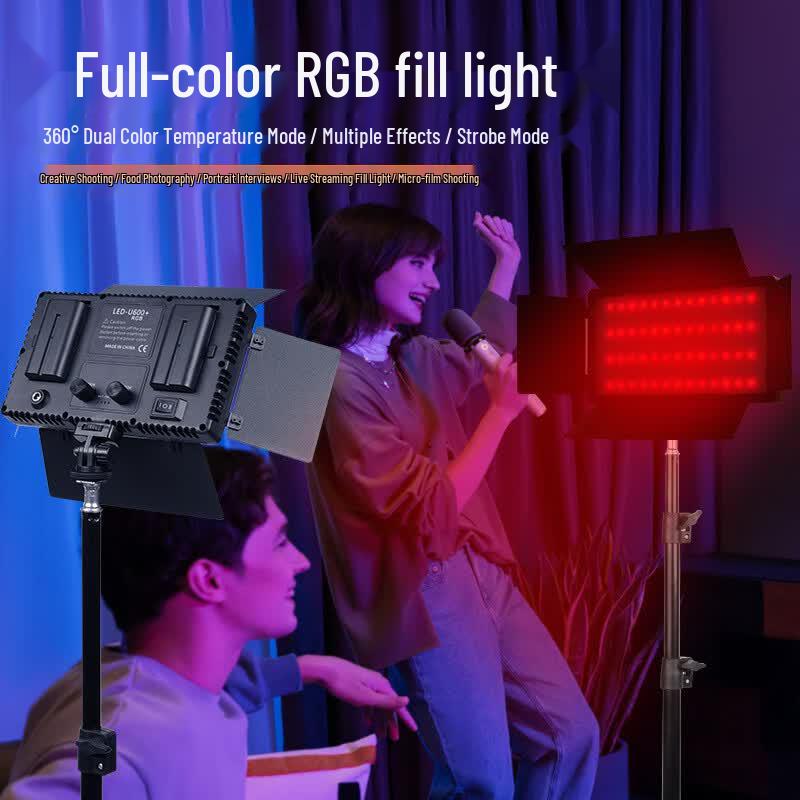 OLOEY MJ39 RGB Rechargeable LED Video Fill Light