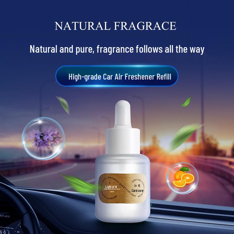 Langlong Aroma Pendant: Fresh Light Fragrance for Car and Home - Essential Oil Incense Holder