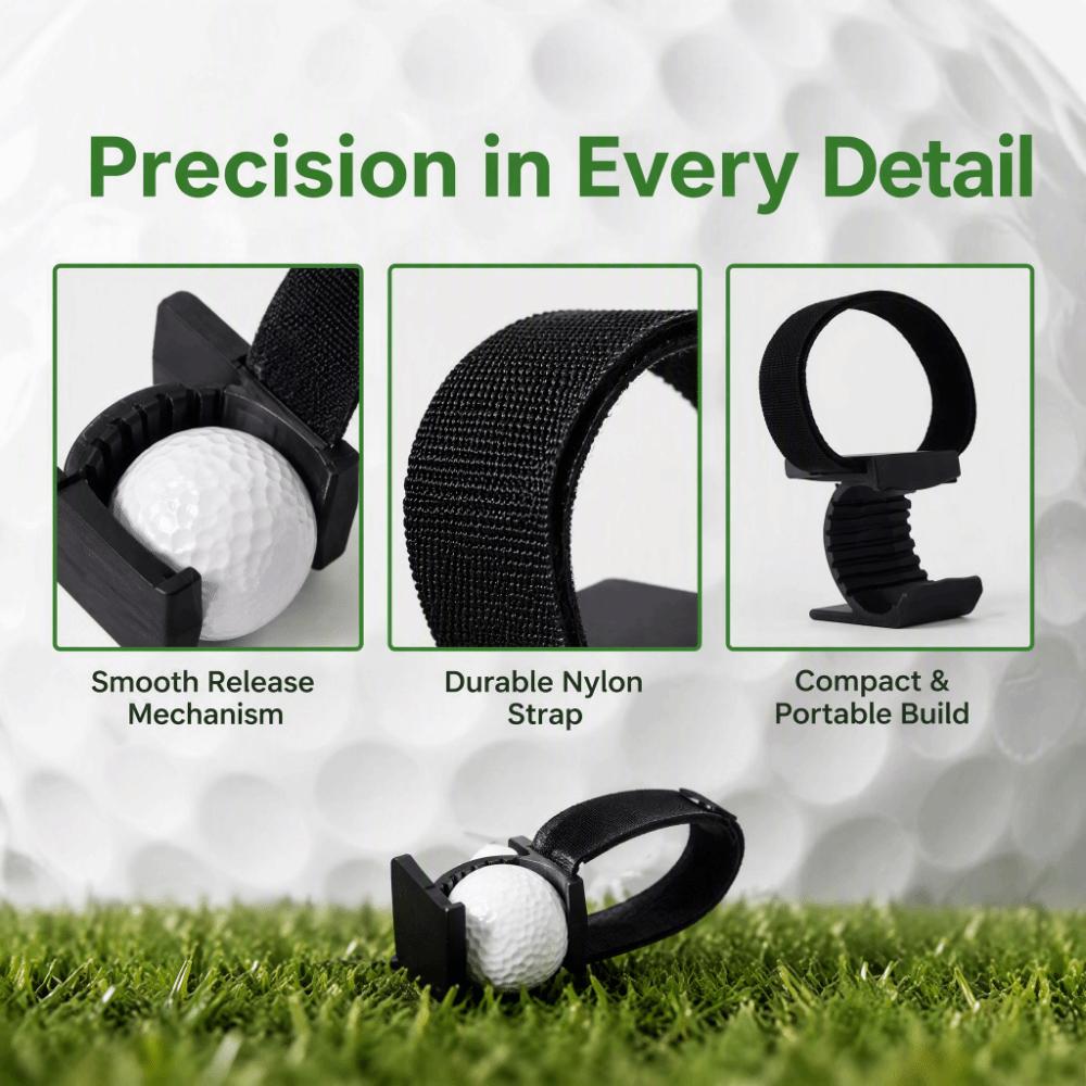 Plastic Main Body Wearable Golf Ball Holder Ankle Worn Golf Ball Mount  For Golf Player Interaction