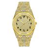 COOL Markenuhren Für Männliche Mode Legierungsarmband Hip Hop Diamant Datum Quarz Luxusuhr SSS Lieferung Uhren Luxus Marken Herren