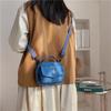 Canvas Shoulder Bag Cute Cartoon Bear Handbag Large Capacity Tote Bag Harajuku Style Underarm Bag for Women Girls