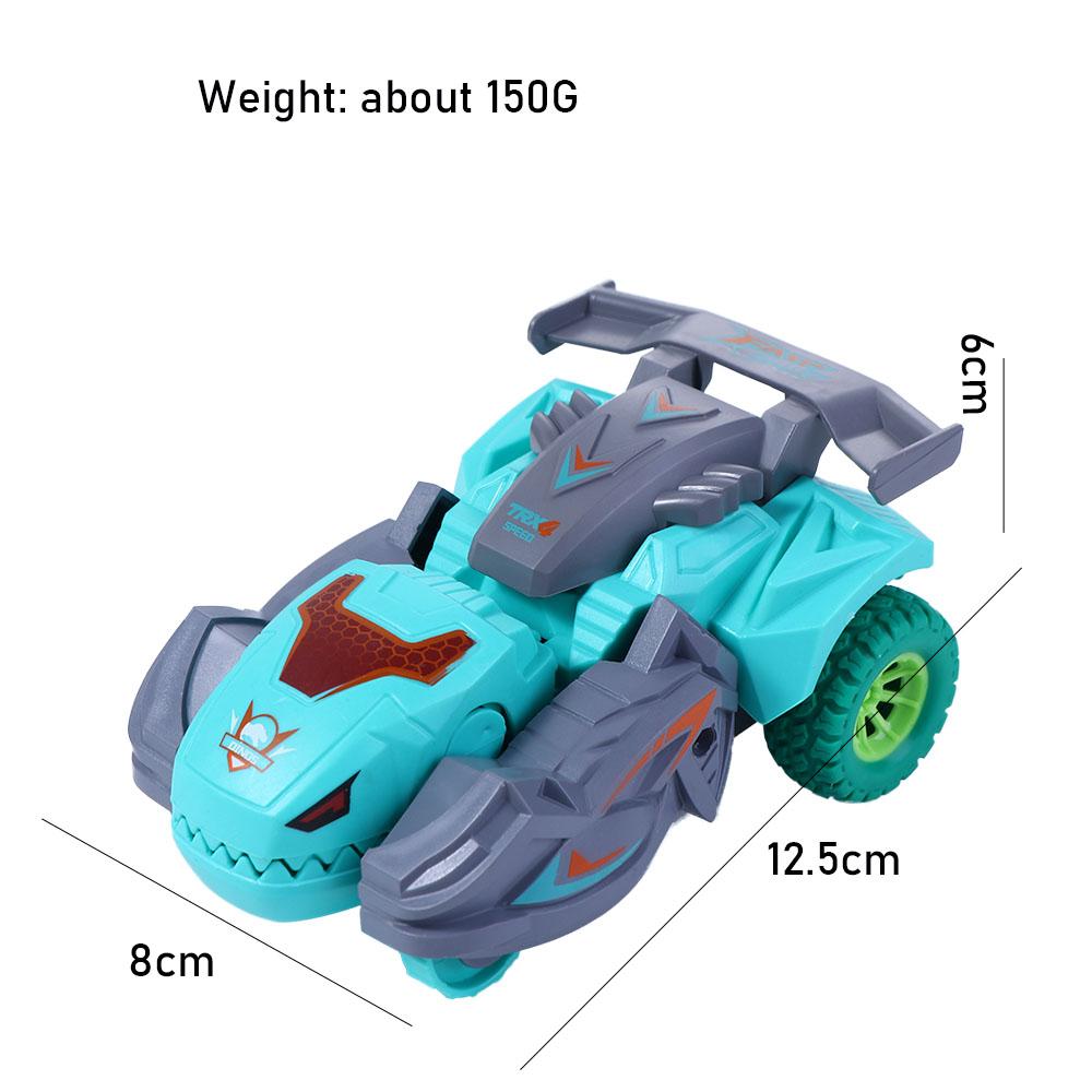 Car Model Inertial Sliding Dino Car Transforming Dinosaur Car Deformation Car Toys Car Model