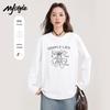 MJ STYLE Women's Pure Cotton Long-Sleeve T-shirt