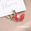 Chinese Style Is Festive Every Year, There Are Fish Brooches, Creative Goldfish Playing In the Water, Anti-light, Personalized Pins, Brooch