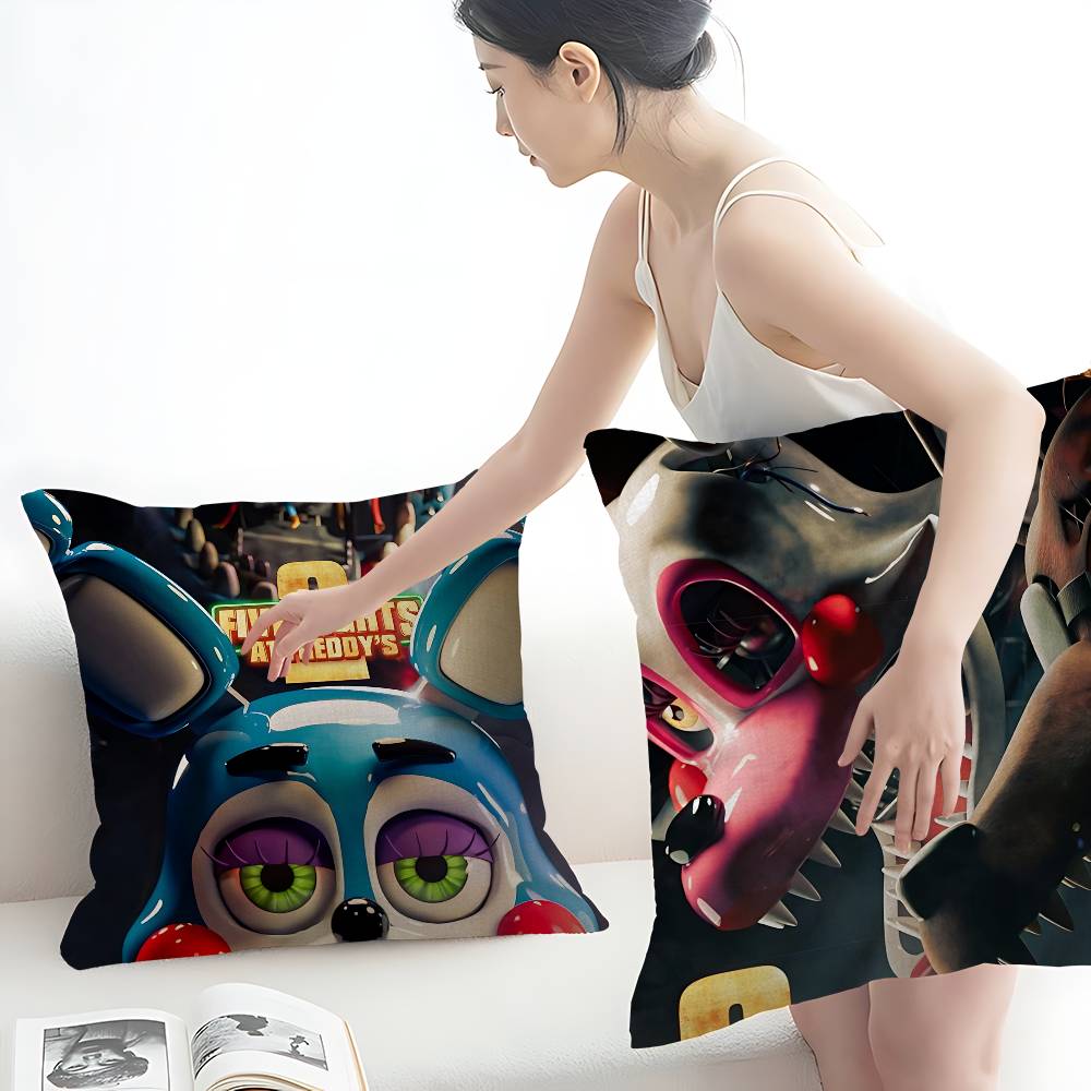 F-Fnaf F-Five-Nights-At-Freddys Cushion Cover Polyester Sofa Cushions Decorative Throw Pillows Home Decoration Pillowcover