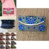 Luxurious Women Ethnic National Flower Bags Handbag Embroidered Clutch Small Flap