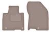 Beige Front Floor Mats For: Hyundai SantaFe IV SUV (2018-)