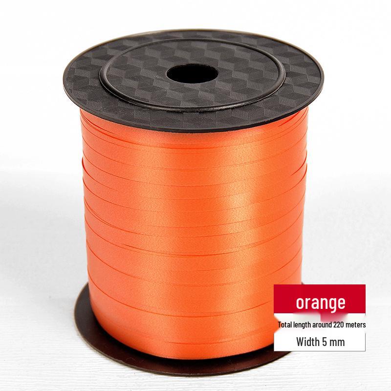 

Лента для упаковки свадебных подарков - 5 мм x 250 ярдов, плоская и цветная для завязывания воздушных шаров