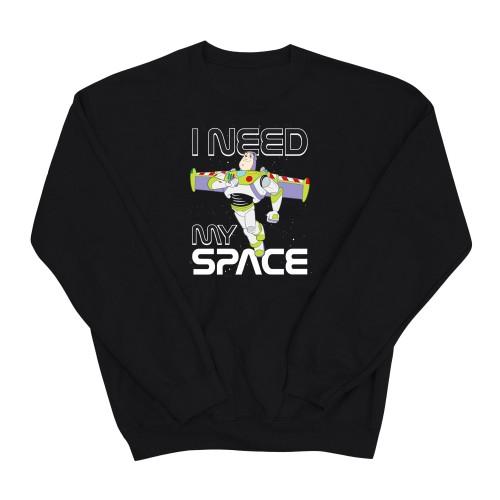Disney Mens Lightyear Buzz I Need Space Sweatshirt