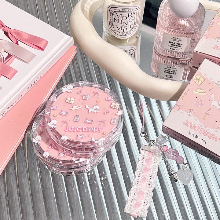 Jiujiu Diary Cat Long-lasting Hydrating BB Cushion Cream - Lightweight, Brightening, Creamy, Durable Makeup.