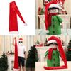 Christmas Hat For Child Adults With Plush Material And Extended Length Holiday Costume Accessory
