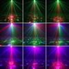 Small Indoor Rotating Colorful Laser Light Rechargeable Bar Disco LED Atmosphere Lamp KTV Projection Stage Light